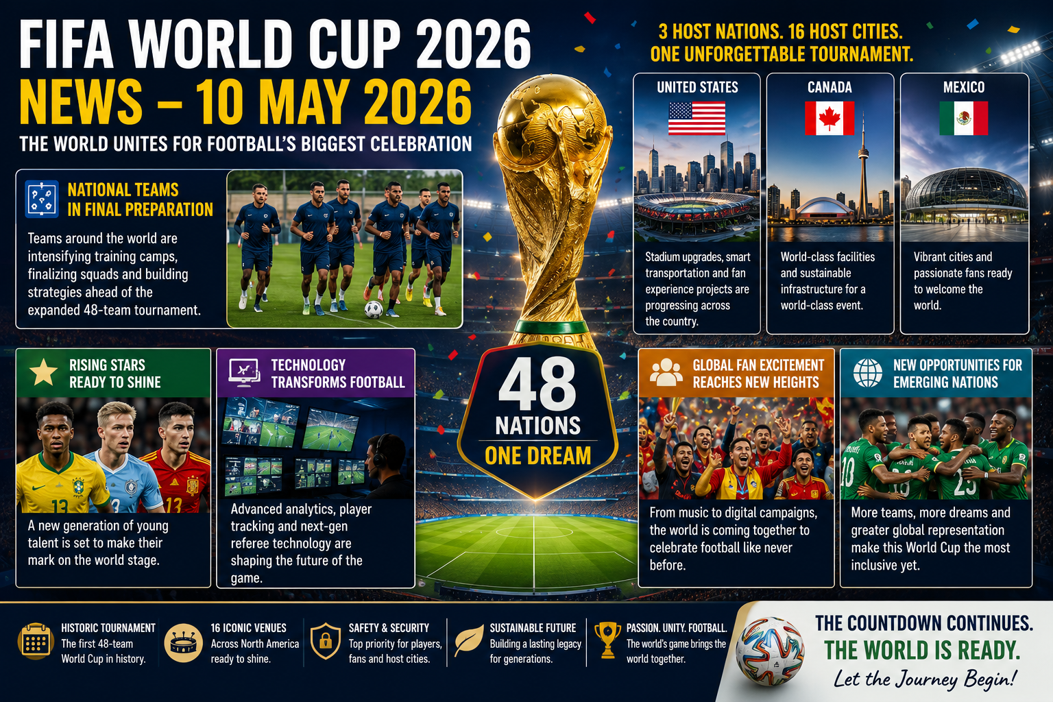 FIFA World Cup 2026 Builds Toward a Historic Global Football Celebration